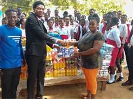 Donations to Good shepherd orphanage
